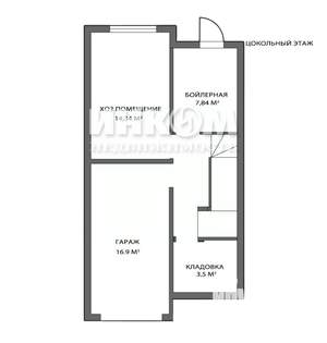 Таунхаус 207м², 4-этажный, участок 1 сот.