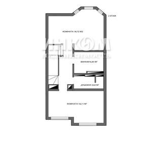 Дом 207м², 4-этажный, участок 1 сот.