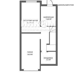 Дом 207м², 4-этажный, участок 1 сот.