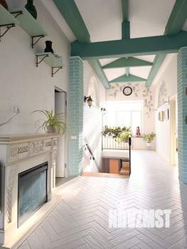 Дом 130м², 2-этажный, на длительный срок, 