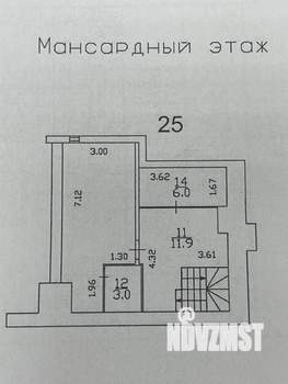 Таунхаус 150м², 4-этажный, участок 1 сот.  