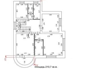 Дом 210м², 2-этажный, участок 5 сот.  