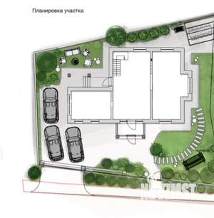 Дом 222м&sup2;, 2-этажный, участок 485 сот.  