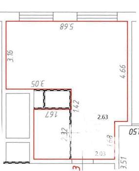 Студия квартира, на длительный срок, 30м2, 14/24 этаж