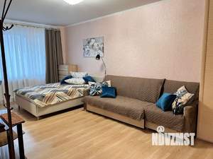 1-к квартира, посуточно, 42м2, 12/17 этаж