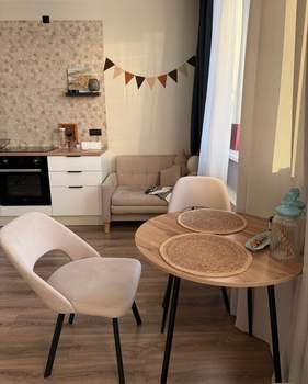 Студия квартира, на длительный срок, 35м2, 20/23 этаж