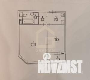 2-к квартира, на длительный срок, 48м2, 16/19 этаж