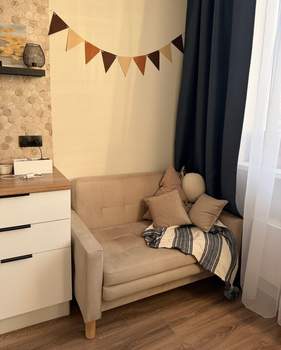 Студия квартира, на длительный срок, 35м2, 20/23 этаж