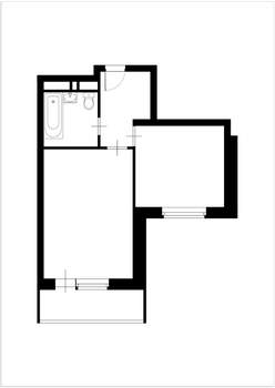 1-к квартира, на длительный срок, 35м2, 8/25 этаж