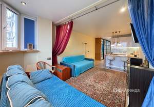 Студия квартира, на длительный срок, 42м2, 7/16 этаж