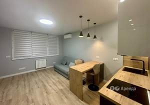 Студия квартира, на длительный срок, 30м2, 21/23 этаж