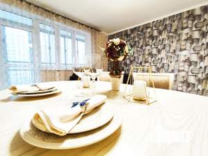 Студия квартира, на длительный срок, 44м2, 4/24 этаж