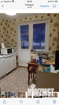 1-к квартира, на длительный срок, 42м2, 7/17 этаж