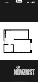 1-к квартира, на длительный срок, 35м2, 21/25 этаж