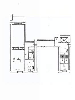2-к квартира, вторичка, 54м2, 3/9 этаж