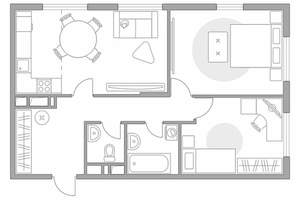 3-к квартира, вторичка, 69м2, 13/23 этаж