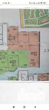 3-к квартира, вторичка, 77м2, 5/25 этаж
