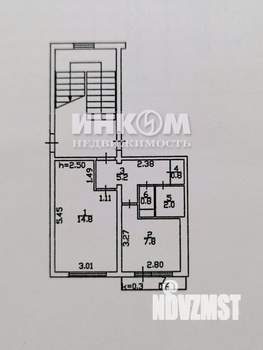 1-к квартира, вторичка, 32м2, 5/5 этаж