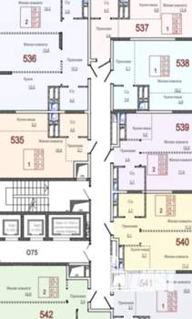 1-к квартира, вторичка, 28м2, 8/24 этаж