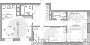 3-к квартира, вторичка, 83м2, 4/18 этаж