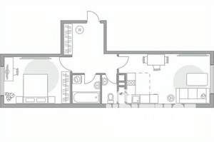 2-к квартира, вторичка, 45м2, 13/23 этаж