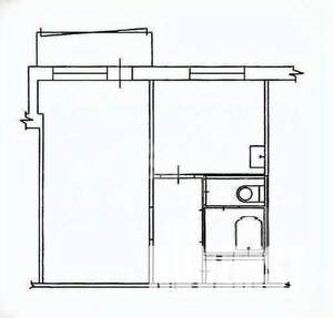 1-к квартира, вторичка, 38м2, 3/9 этаж