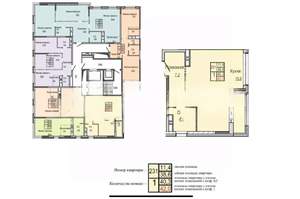 1-к квартира, вторичка, 42м2, 12/23 этаж