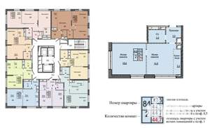 2-к квартира, вторичка, 45м2, 12/24 этаж