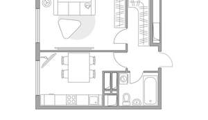 1-к квартира, вторичка, 34м2, 9/23 этаж