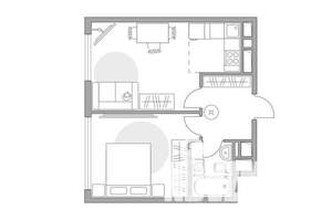 2-к квартира, вторичка, 40м2, 3/23 этаж