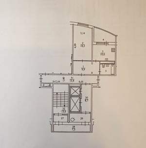 1-к квартира, вторичка, 47м2, 5/19 этаж