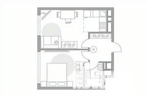 2-к квартира, вторичка, 40м2, 17/23 этаж