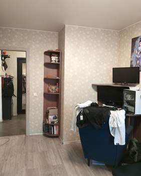 1-к квартира, вторичка, 46м2, 19/25 этаж