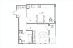 1-к квартира, вторичка, 43м2, 2/23 этаж