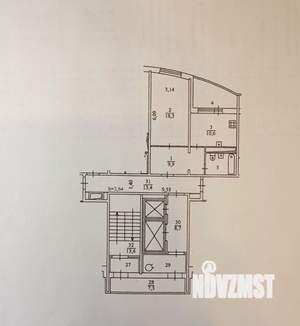 1-к квартира, вторичка, 47м2, 5/19 этаж