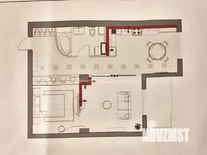 2-к квартира, вторичка, 63м2, 4/18 этаж