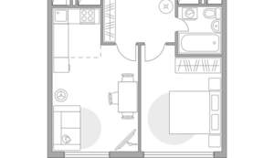 2-к квартира, вторичка, 41м2, 21/23 этаж