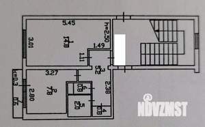 1-к квартира, вторичка, 32м2, 5/5 этаж