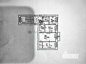 3-к квартира, вторичка, 52м2, 4/5 этаж