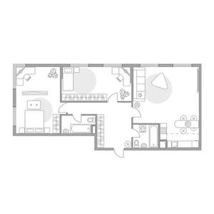 3-к квартира, вторичка, 88м2, 2/23 этаж