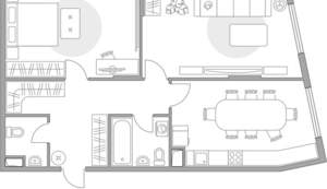 2-к квартира, вторичка, 63м2, 2/23 этаж