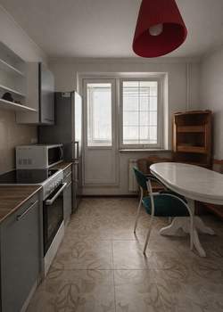 1-к квартира, вторичка, 42м2, 6/17 этаж