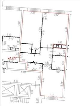 2-к квартира, вторичка, 61м2, 9/12 этаж