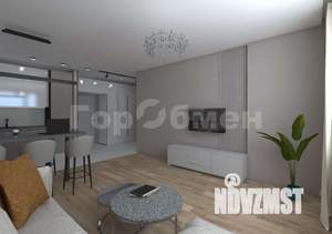 2-к квартира, вторичка, 50м2, 19/23 этаж