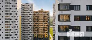 2-к квартира, строящийся дом, 57м2, 18/23 этаж