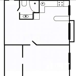 2-к квартира, вторичка, 44м2, 4/5 этаж