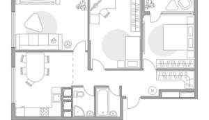 3-к квартира, вторичка, 87м2, 20/23 этаж