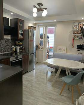 1-к квартира, вторичка, 45м2, 17/19 этаж