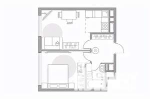 2-к квартира, вторичка, 40м2, 5/23 этаж