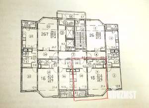 1-к квартира, вторичка, 46м2, 10/22 этаж